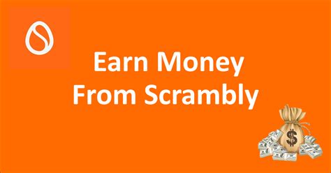 scrambly earn money|scribble.
